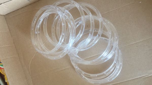 Argola acrílica grande